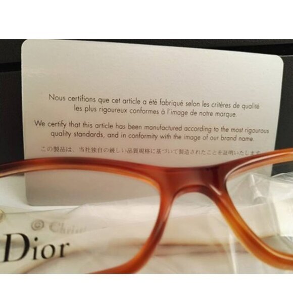 CHRISTIAN DIOR‎ Rectangle Optical Frames - Picture 9 of 10
